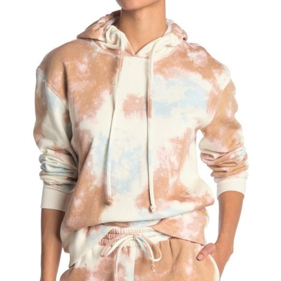 Socialite Printed Hoodie (S) and Sweatpants (M) Set - Picture 1 of 6